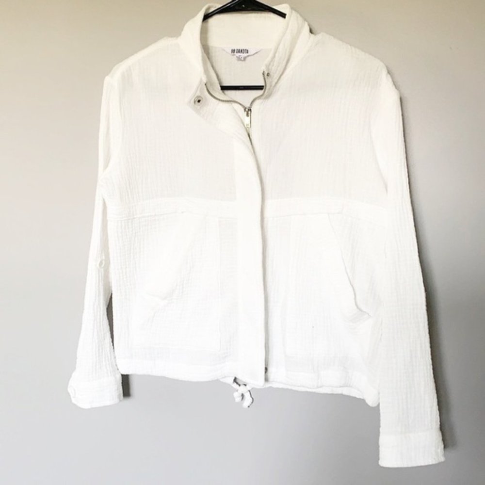 BB DAKOTA White On The Go Jacket